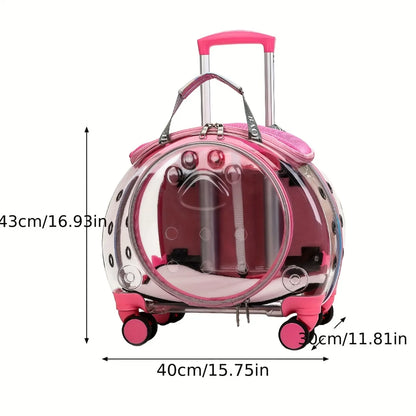 Portable Pet Trolley Case - TrendzyShop