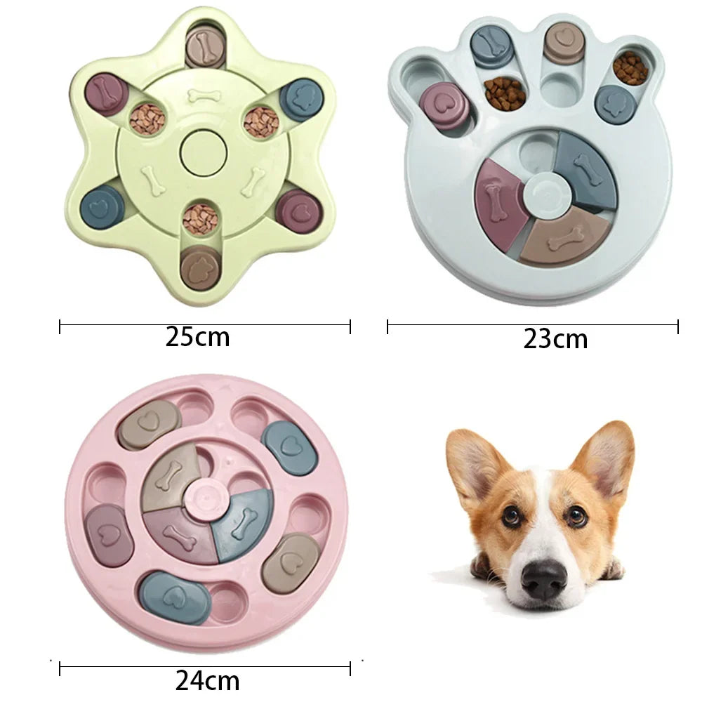 SmartPet Interactive Puzzle Feeder – Slow Feeder & IQ-Boosting Food Dispenser for Cats & Dogs