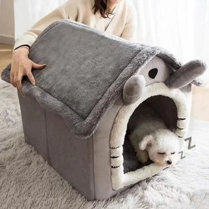 Foldable Outdoor Waterproof Pet House – Grotta Portatile per Cani e Gatti con Cuscino