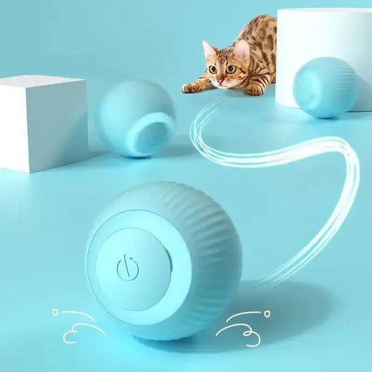 PurrMotion Gravity Cat Toy – Smart Rolling Ball for Endless Fun & Exercise - TrendzyShop