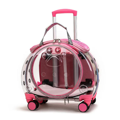 Portable Pet Trolley Case - TrendzyShop