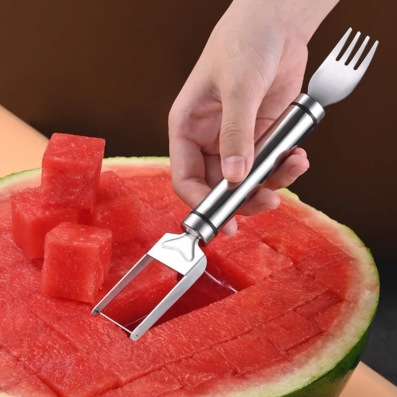 SliceMaster Stainless Steel Watermelon Slicer & Digger - TrendzyShop