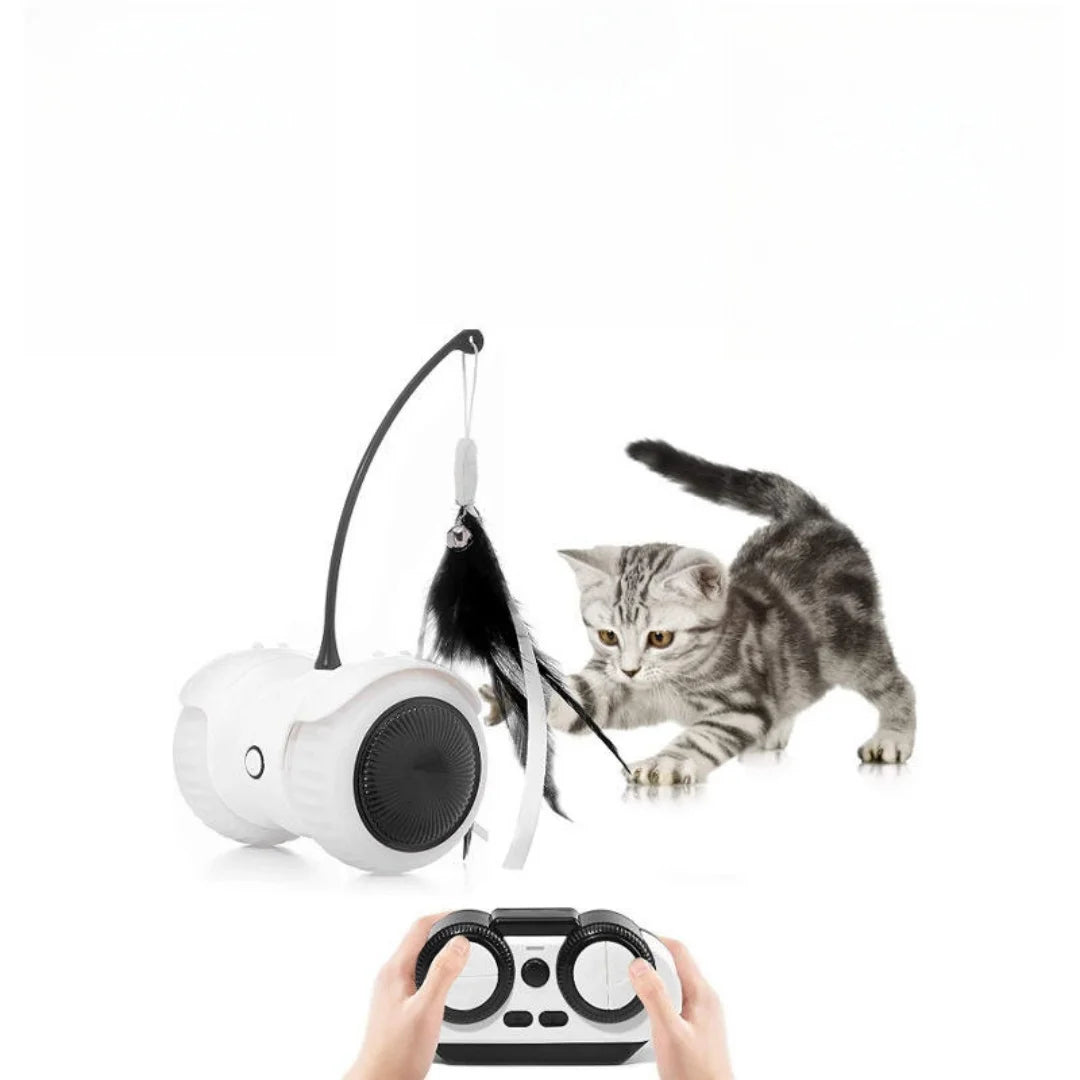 SmartCat Feather Chase – Interactive Remote Control Cat Toy - TrendzyShop